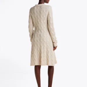 TOMMY HILFIGER - Vestito pullover mini con colletto a polo