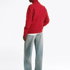 TOMMY HILFIGER - Dolcevita relaxed fit in pura lana