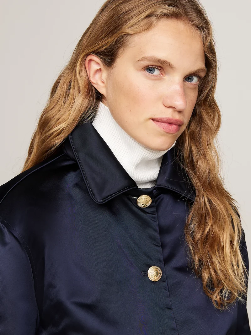 WW0WW43154_DW5_alternate2 TOMMY HILFIGER - Giubbino imbottito relaxed fit in raso