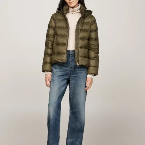 TOMMY HILFIGER - Piumino con finitura idrorelepellente