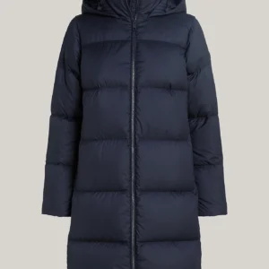 TOMMY HILFIGER - Piumino lungo idrorepellente - Blu