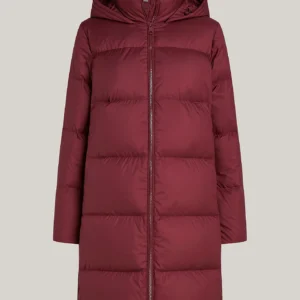 WW0WW43583_VLP_alternate4 TOMMY HILFIGER - Piumino lungo idrorepellente - Bordeaux
