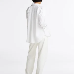 TOMMY HILFIGER - Camicia oversize in popeline