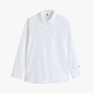 TOMMY HILFIGER - Camicia oversize in popeline