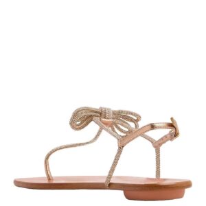 AQUAZZURA, CAPRI NIGHTS SANDAL FLAT - Sandali