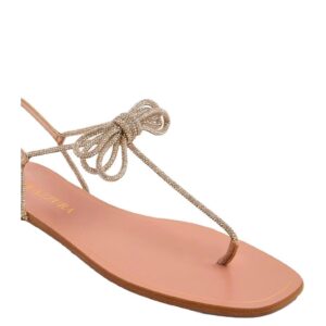 AQUAZZURA, CAPRI NIGHTS SANDAL FLAT - Sandali