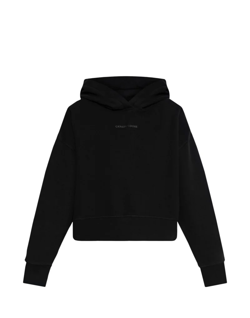CANADA GOOSE - Felpa con Logo - Nero