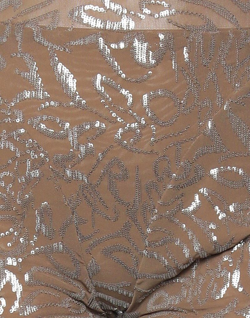POSTER GIRL - Leggings - Marrone con Paillettes