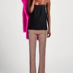 POSTER GIRL - Leggings - Marrone