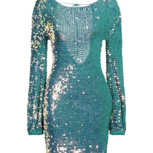 RETROFÊTE - Tubino con Paillettes - Verde
