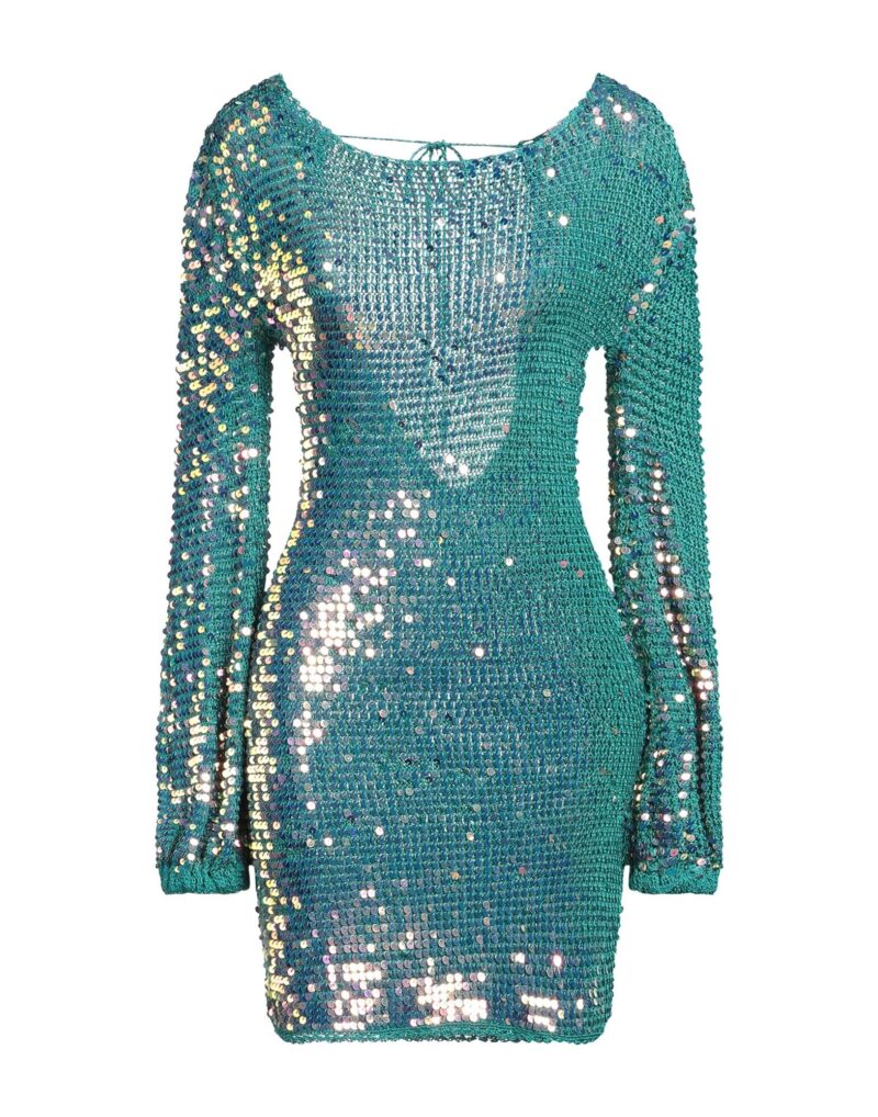 RETROFÊTE - Tubino con Paillettes - Verde