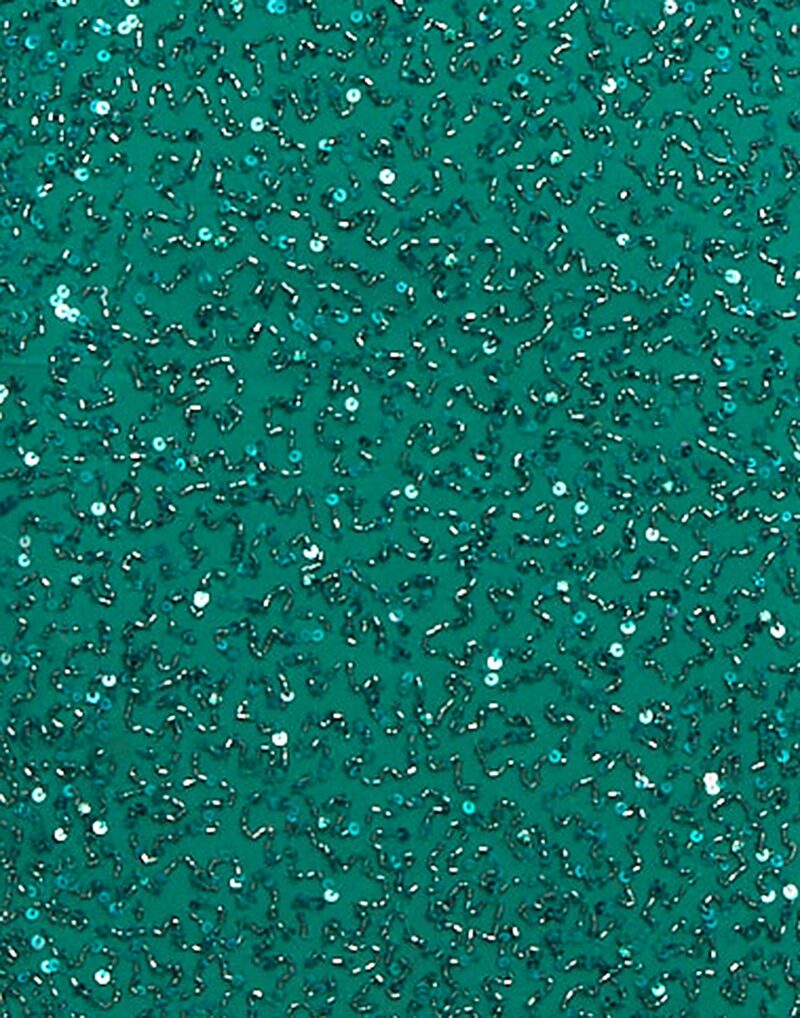 RETROFÊTE - Tubino con Perline - Verde