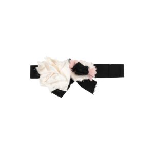 RHEA COSTA - Cintura Alta con Pizzo - Nero
