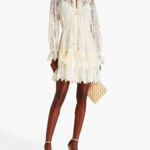 ZIMMERMANN - Vestito corto - Crema