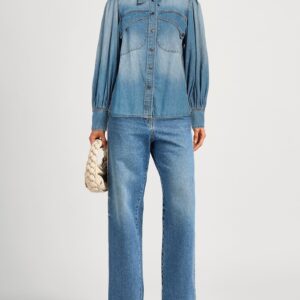 ZIMMERMANN Camicie di jeans 10549202WM_14_r ZIMMERMANN - Camicia di jeans