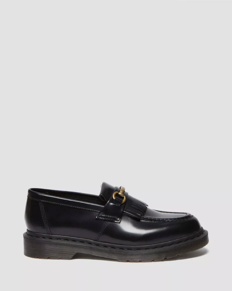 Dr.Martens - Mocassini Adrian Snaffle in pelle Smooth con nappe