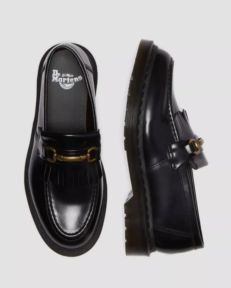 Dr.Martens - Mocassini Adrian Snaffle in pelle Smooth con nappe