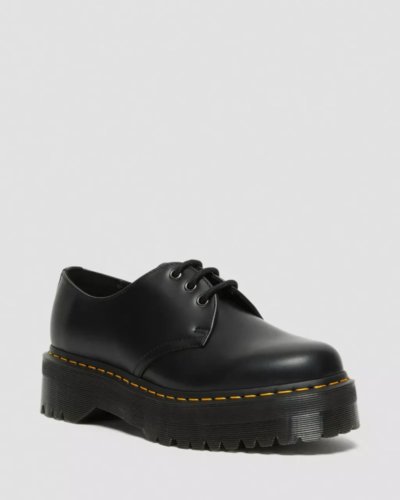 Dr.Martens - Scarpe platform di pelle 1461 Quad