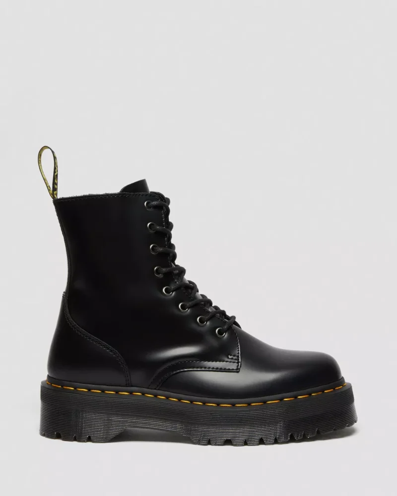 Dr.Martens - Stivali platform Jadon in pelle Smooth