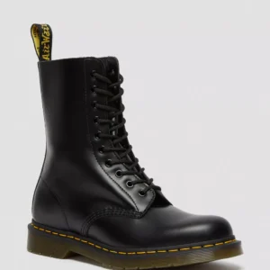Dr.Martens - Stivali stringati alti 1490 in pelle Smooth