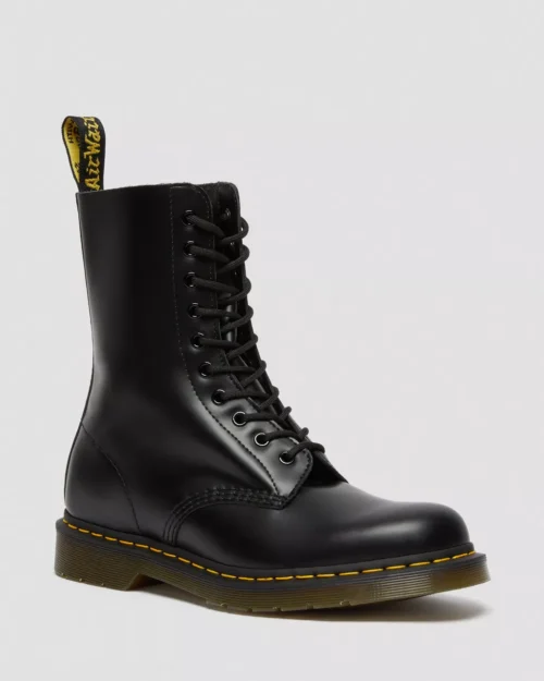Dr.Martens - Stivali stringati alti 1490 in pelle Smooth