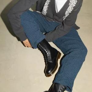 Dr.Martens - Stivali stringati alti 1490 in pelle Smooth