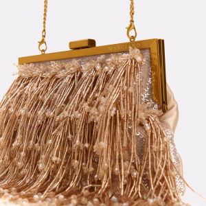 Guess Borsa frange perle4 Marciano by Guess - Borsa con frange di perle