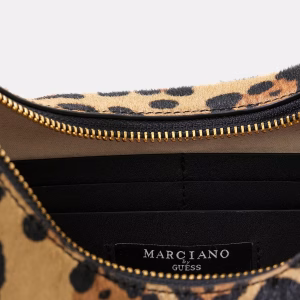 Marciano by Guess - Borsa mezzaluna animalier