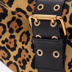 Marciano by Guess - Borsa mezzaluna animalier