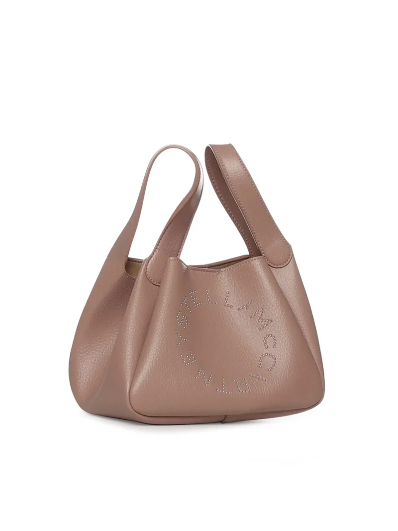 Stella McCartney Borsa doppio manico2 Stella McCartney - Borsa a tracolla con doppio manico superiore e logo
