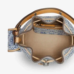 Tory Burch - Borsa a secchiello T-Monogram