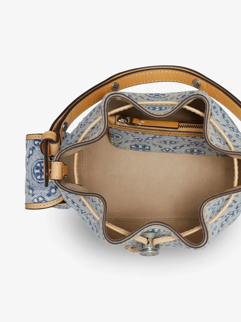 Tory Burch - Borsa a secchiello T-Monogram